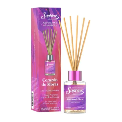 Difusor Coraz&oacute;n De Moras 60 ml.