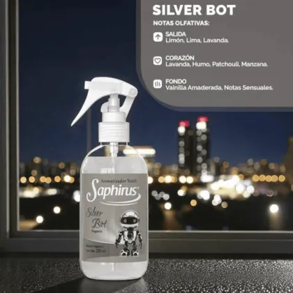 Textil Silver Bot 250 ml.