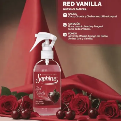Textil Red Vanilla 250 ml.
