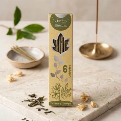 Hierbas T&eacute; verde y Champa