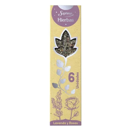 Hierbas Lavanda y rosas