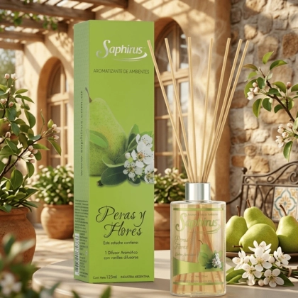 Difusor Peras y Flores 125 ml.