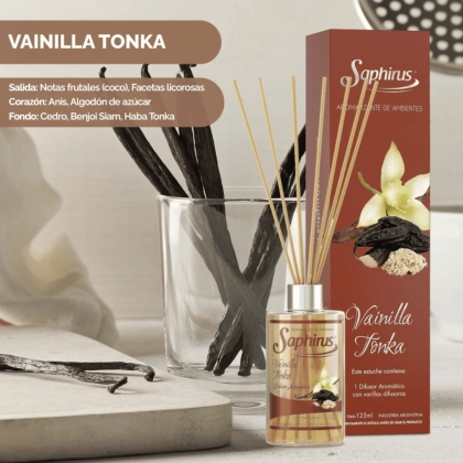 Difusor Vainilla Tonka 125 ml.