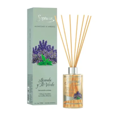 Difusor Lavanda y Te Verde 125 ml.