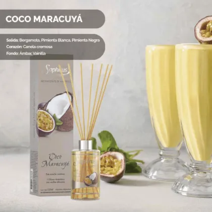 Difusor Coco Maracuy&aacute; 125 ml.