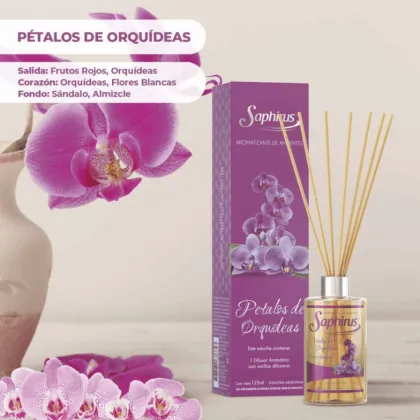 Difusor P&eacute;talos de Orqu&iacute;deas 125 ml.