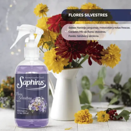Textil Flores Silvestres 250 ml.