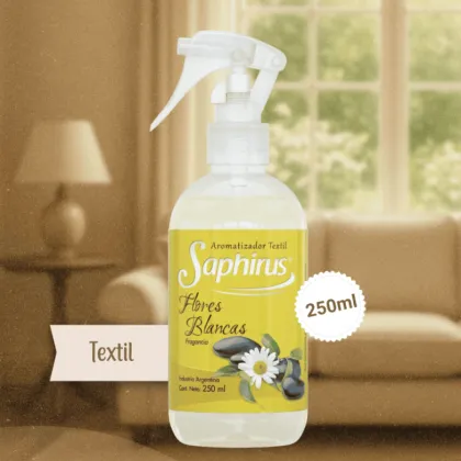 Textil Flores Blancas 250 ml.