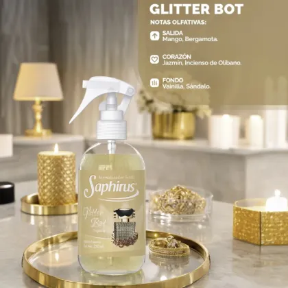 Textil Glitter Bot 250 ml.
