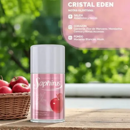 Aerosol Cristal Eden 280 ml.
