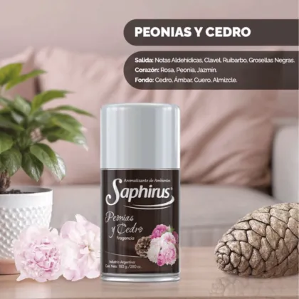 Aerosol Peonias y Cedro 280 ml.