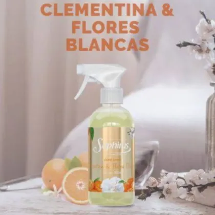Home Spray Clementina & Flores Blancas 500 ml.