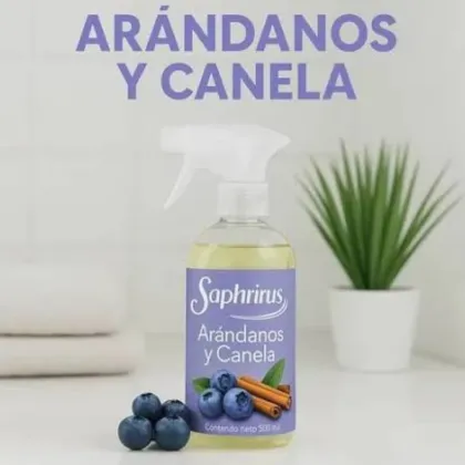 Home Spray Ar&aacute;ndanos & Canela 500 ml.