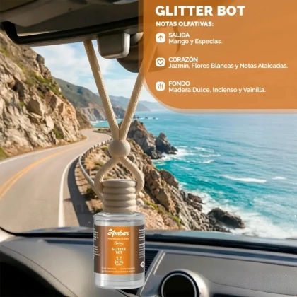Difusor Colgante Glitter Bot