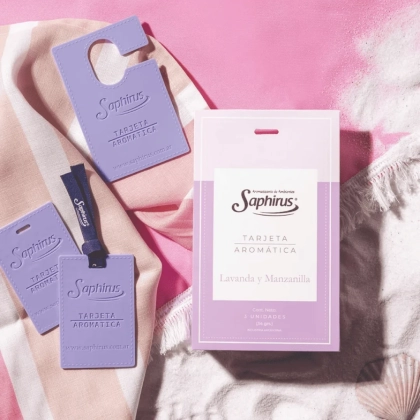 Tarjeta Arom&aacute;tica Lavanda y Manzanilla