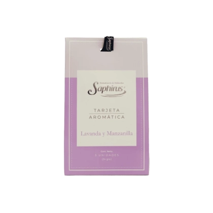 Tarjeta Arom&aacute;tica Lavanda y Manzanilla
