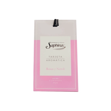 Tarjeta Arom&aacute;tica Rosas y Neroli