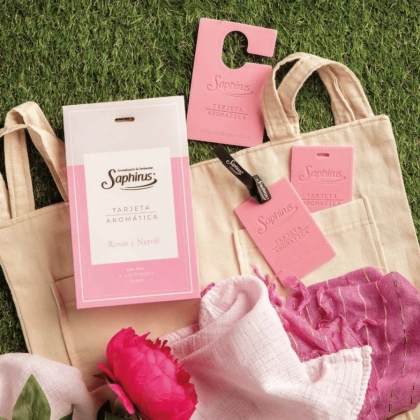 Tarjeta Arom&aacute;tica Rosas y Neroli