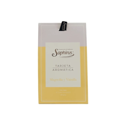 Tarjeta Arom&aacute;tica Magnolia y Vainilla